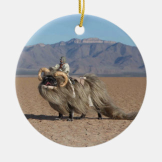 Chubbs die Banthapug Verzierung Keramikornament