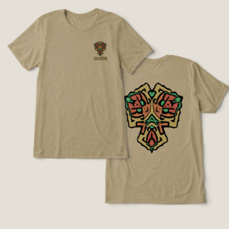 Chubbsco Baum Totenkopf Grafik Tri-Blend Shirt