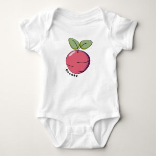 Chubby Beet Baby Strampler