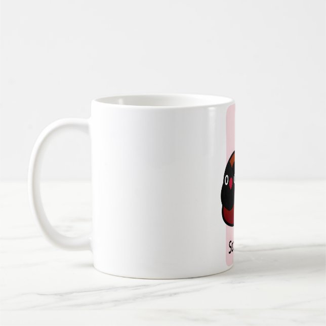 Chubby Bird Zodiac Scorpio Kaffeetasse (Links)