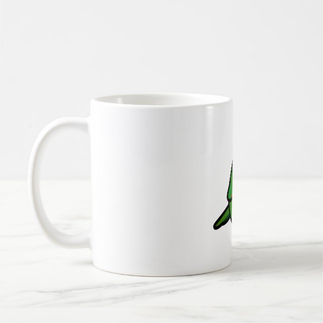 Chubby Black-Capped Conure Kaffeetasse (Links)