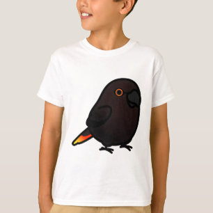 Chubby Black Lory Lorikeet T-Shirt