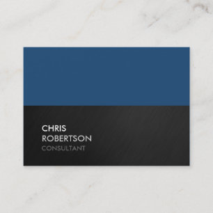 Chubby Blue Grey Attractif Chic Carte de visite