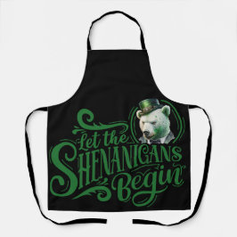 Chubby Boo Boo Gangsta Schürze "Shenanigans begin"