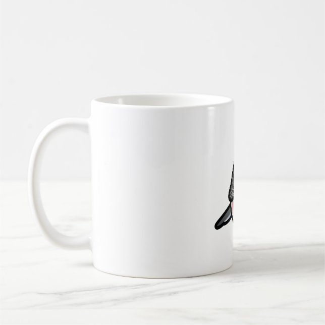 Chubby Bourkes Parakeet Kaffeetasse (Links)