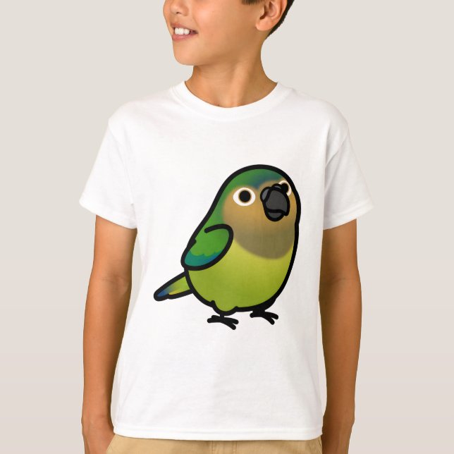 Chubby Brown-throated Conure T-Shirt (Vorderseite)