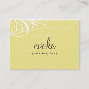 CHUBBY BUSINESS CARD :: Designervogue L3 Visitenkarte