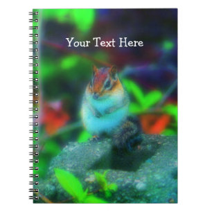 Chubby Chipmunk Nature Imaginaire Carnet d'art