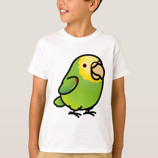 Chubby Double Yellow-head Amazon T-Shirt (Vorderseite)