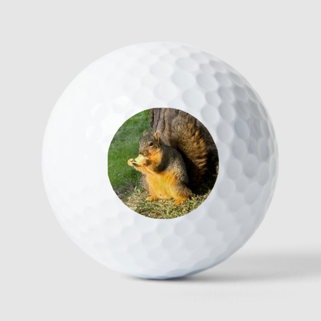 Chubby Eichhörnchen, Golfplätze Golfball (Vorderseite)