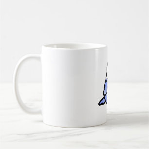 Chubby Fischer's Blue Lovebird Kaffeetasse