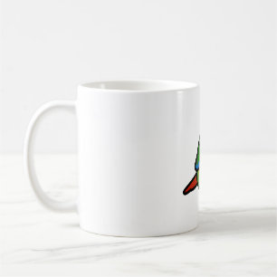 Chubby-Gelbe-Wangenkontur Kaffeetasse