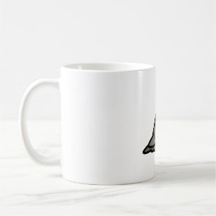 Chubby Gray Rock Tan Pigeon Kaffeetasse