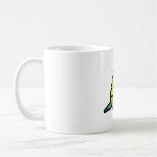 Chubby Green Budgie - Frauen Kaffeetasse