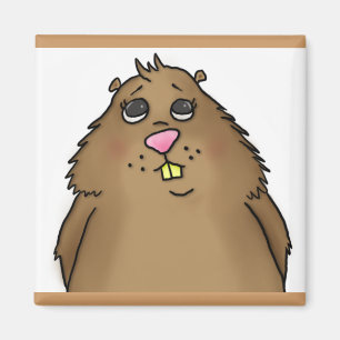 Chubby Hamster Magnet