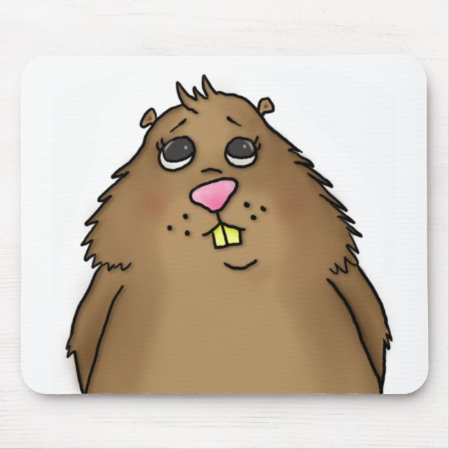 Chubby Hamster Mousepad (Vorne)