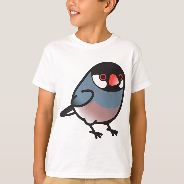 Chubby Java Finch T-Shirt (Vorderseite)