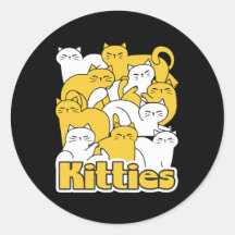 Chubby Kätzchen Design - Adorable Car Art