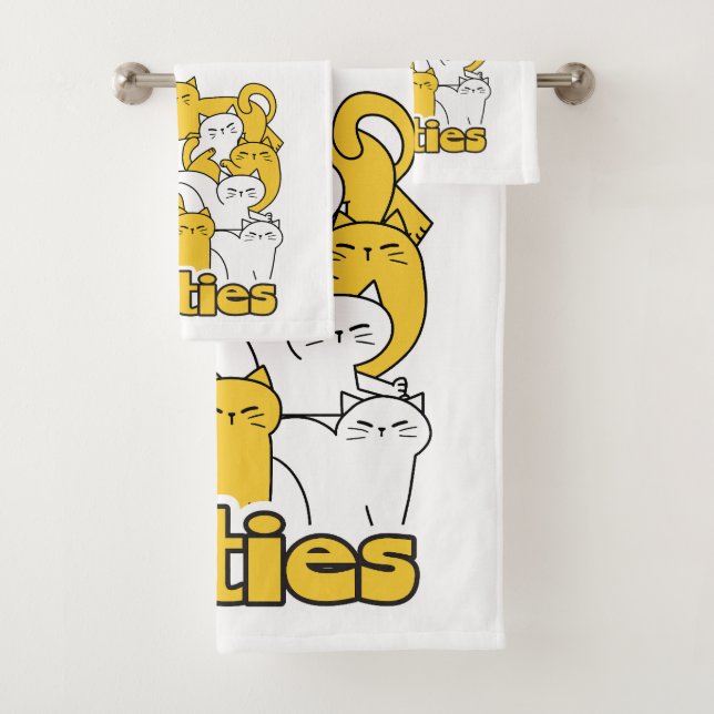 Chubby Kitties Design - Cat Art adorable (En situation)