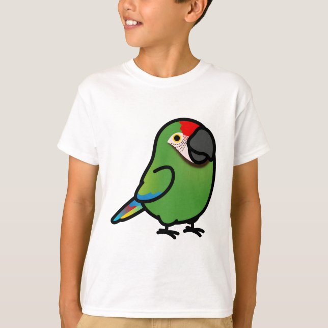 Chubby Military Macaw T-Shirt (Vorderseite)