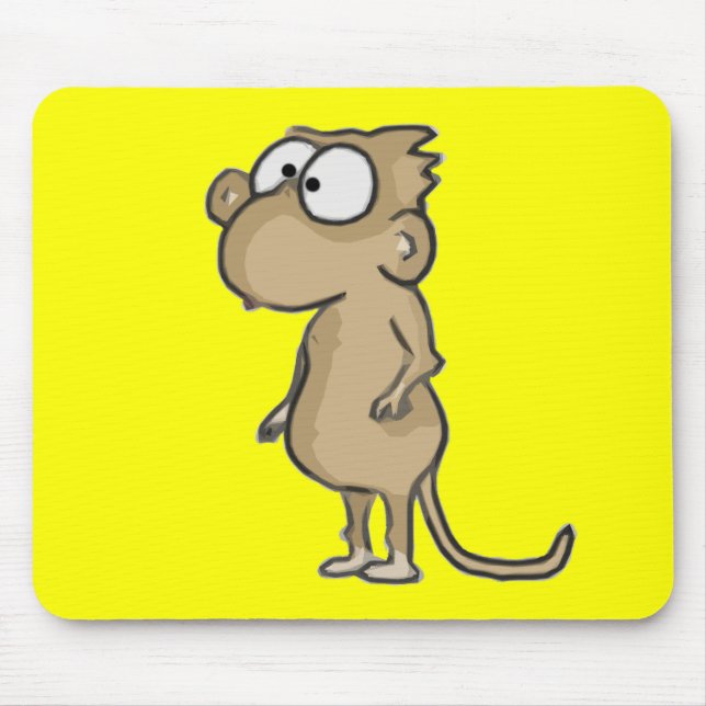 Chubby Monkey Mousepad (Vorne)