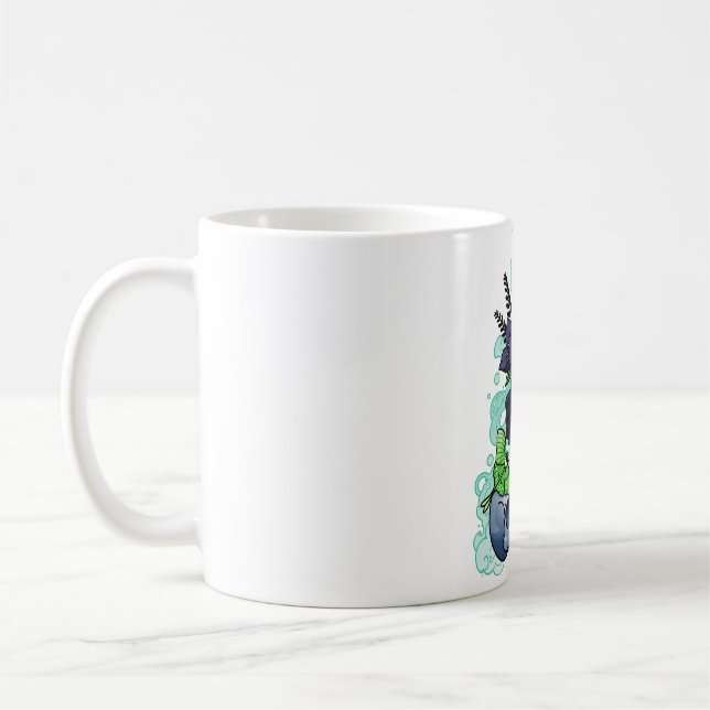 Chubby Mr Raven Kaffeetasse (Links)