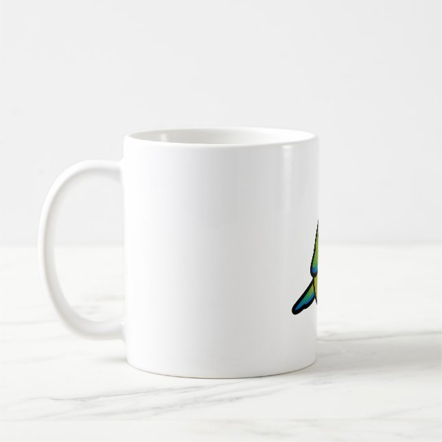 Chubby Nanday Conure Kaffeetasse (Links)