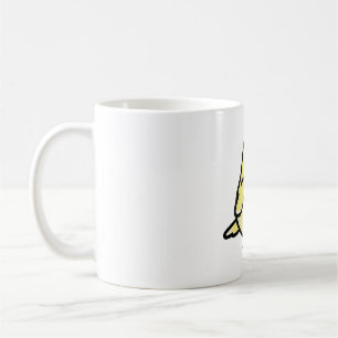 Chubby Pied Dark American Peach-face Lovebird Kaffeetasse