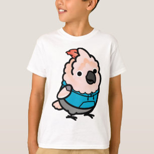 Chubby Plucker Moluccan Cockatoo mit Hoodie T-Shirt