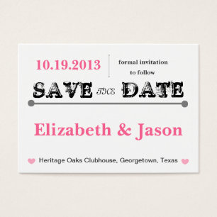 Chubby Save the Date Karten