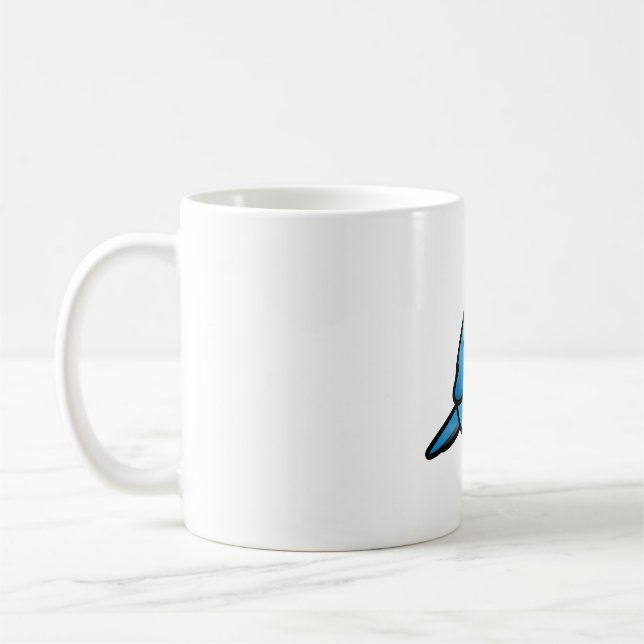 Chubby Spix Macaw Kaffeetasse (Links)