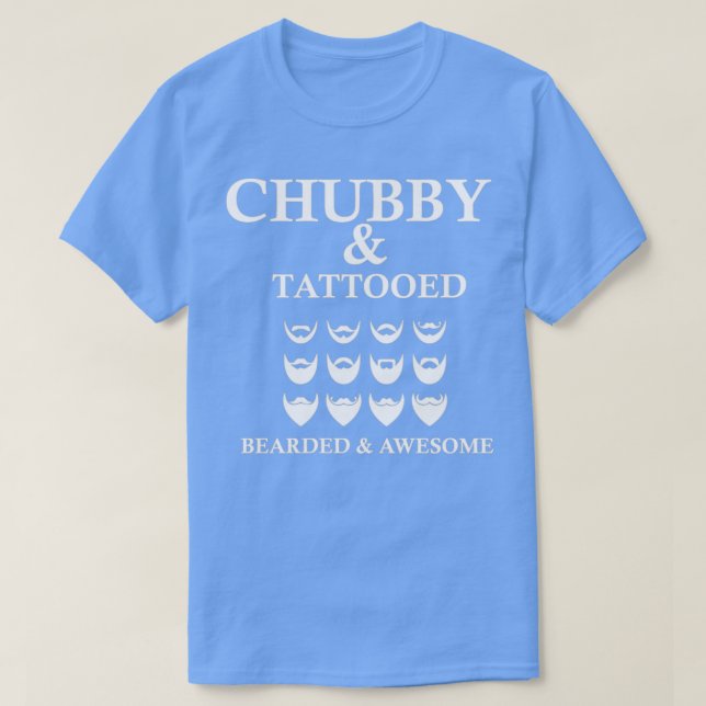 Chubby-tätowierte Bärenmännchen phantastisch T-Shirt (Design vorne)