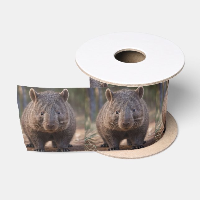 Chubby The Australian Wombat, Satinband (Spule)