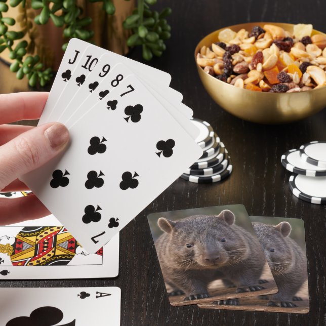 Chubby The Australian Wombat, Spielkarten (In Situ)