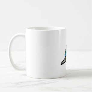 Chubby Turquoise-cinnamon Grüne Wange Kaffeetasse