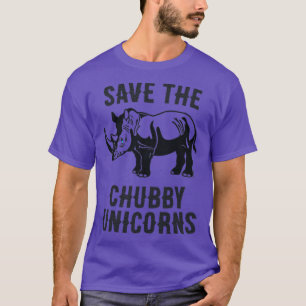 Chubby Unicorns RxTp gerettet T-Shirt