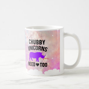 Chubby Unicorns Tasse Rhinno