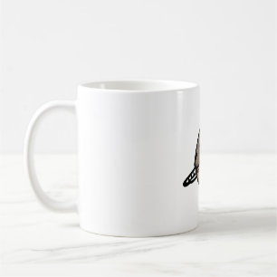 Chubby Zebra Finch mit Orange Feet Kaffeetasse