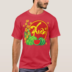 Chuc Mung Nam Moi 2023 Vietnamesischer Lunar Neuja T-Shirt