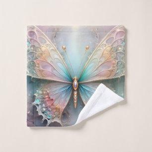 Chuchotements de couleur : Papillon fractal pastel
