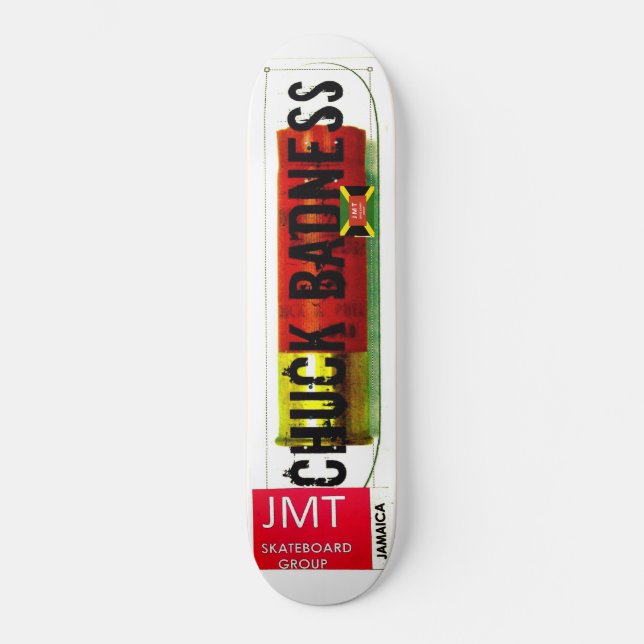 CHUCK BADNESS Skateboard (Vorderseite)