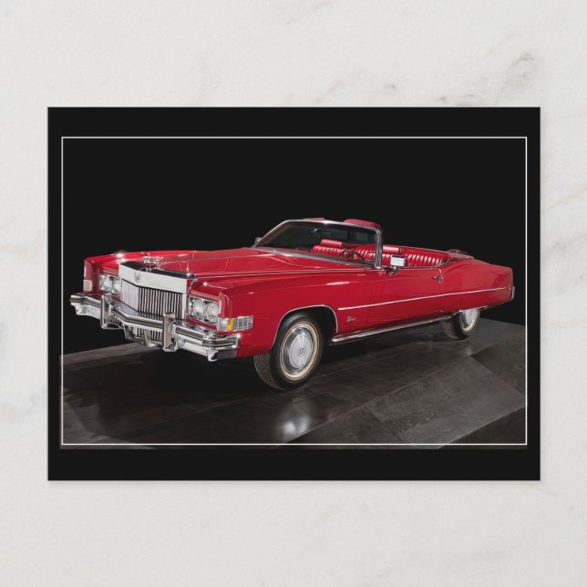 Chuck Berry's Caddy Postkarte (Vorderseite)