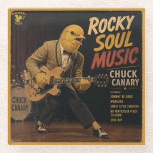 Chuck Canary Album: eine Parodie Glasuntersetzer