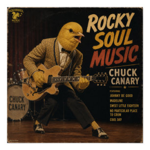 Chuck Canary Album: eine Parodie Poster