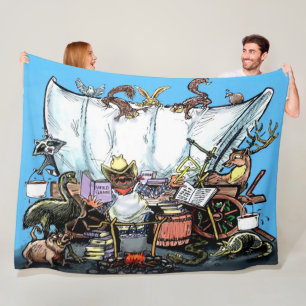 Chuckwagon Fleecedecke