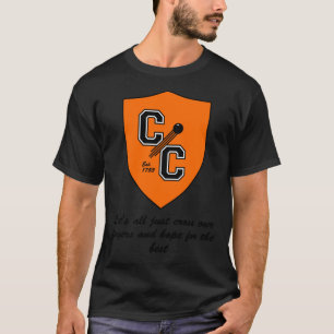Chudley Cannons Logo mit Motto   T-Shirt