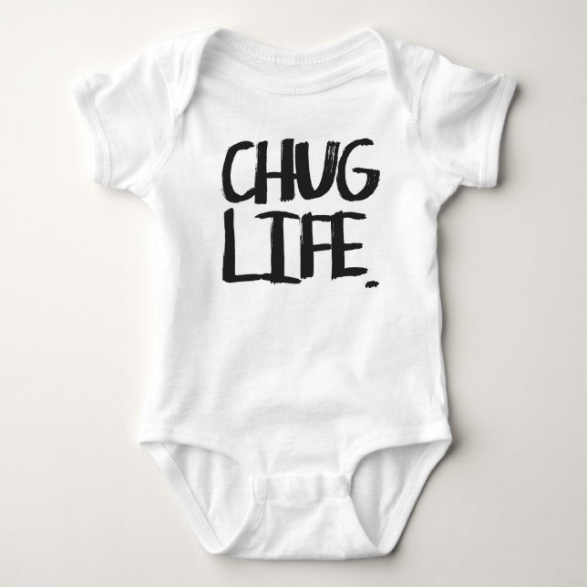 Chug Life Bodysuit Baby Strampler (Vorderseite)