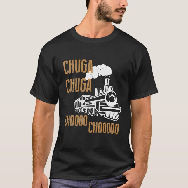 CHUGA CHUGA CHOO CHOO EXPRESS TRAIN T Shirt (Vorderseite)