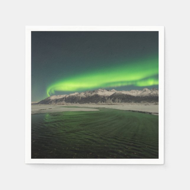Chugach Aurora Serviette (Vorderseite)