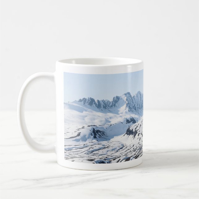 Chugach Mountains mug Kaffeetasse (Links)